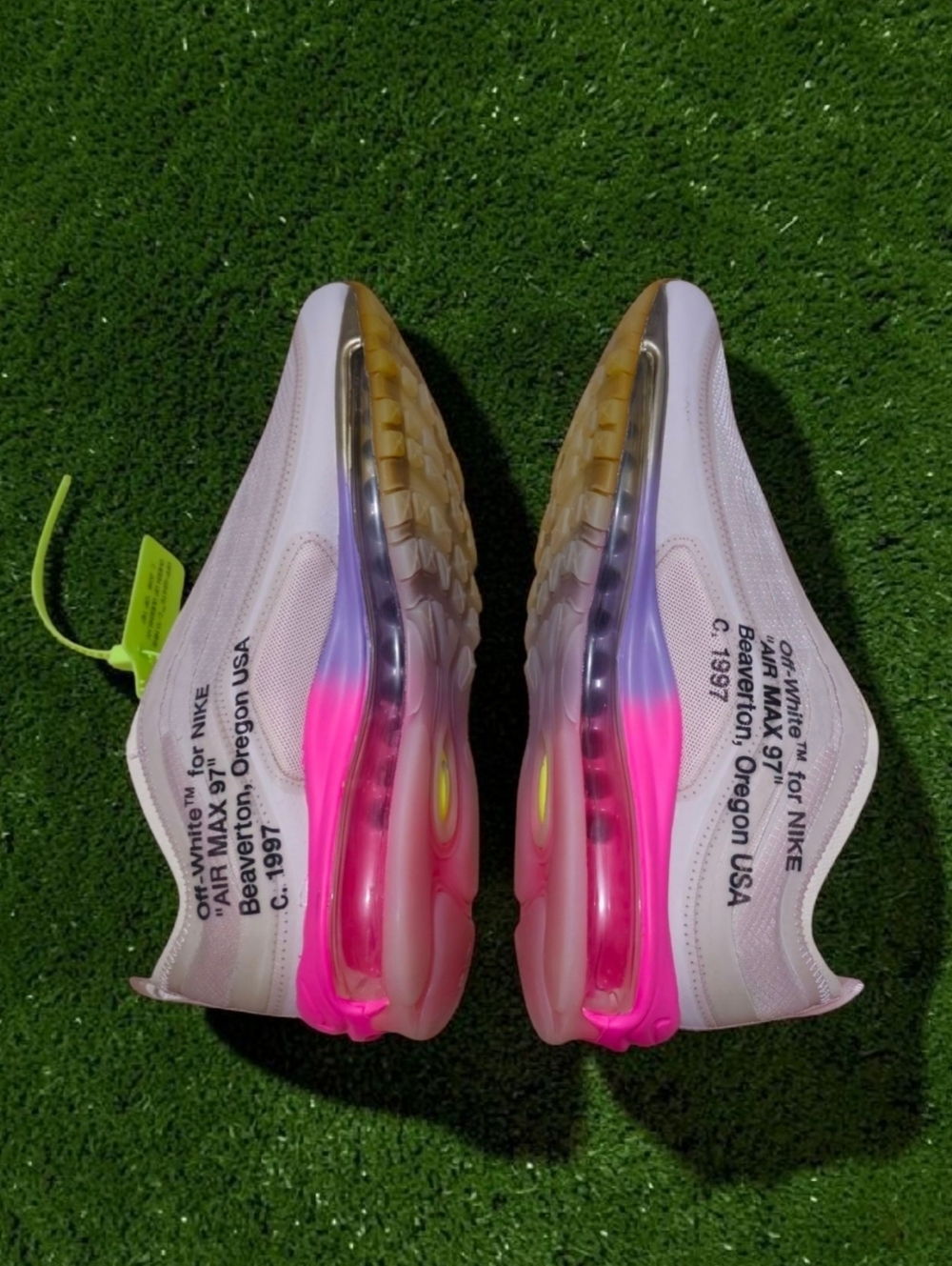 Nike Air Max 97 Off-White Serena Queen Size 11 No Box - Picture 2 of 6